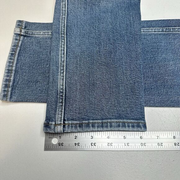 REDONE Jeans Womens 26 80s Slim Straight Blue Denim High Rise Button Fly 90s - Picture 14 of 14